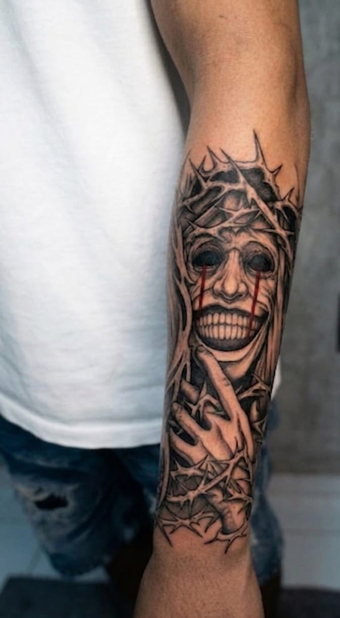 Black & Grey Portrait